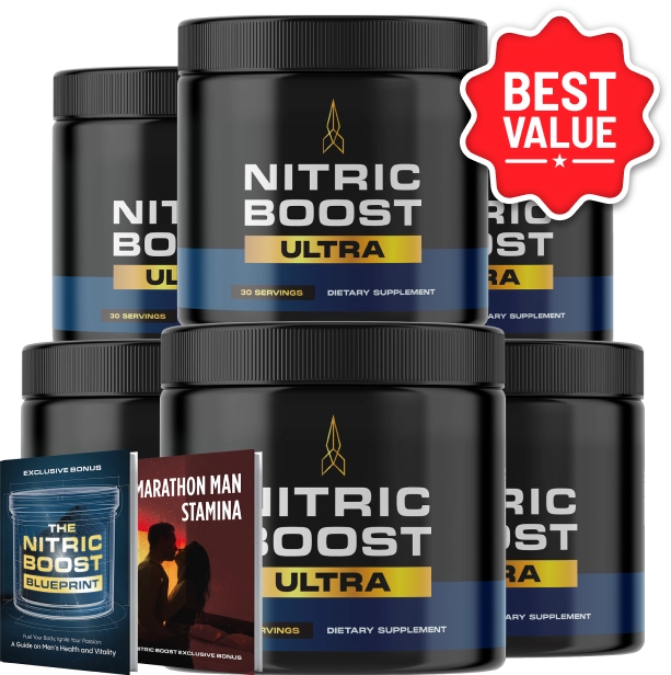 Nitric Boost Ultra 6 Bottles Package